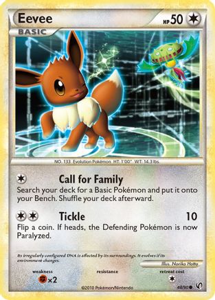 Eevee (48) 48/90 - Undaunted Reverse Holofoil