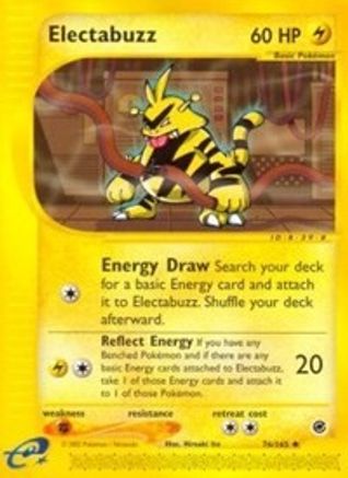 Electabuzz 76/165 - Expedition Reverse Holofoil
