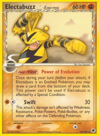 Electabuzz (Delta Species) 29/101 - Dragon Frontiers