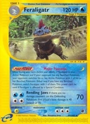 Feraligatr (47) 47/165 - Expedition Reverse Holofoil