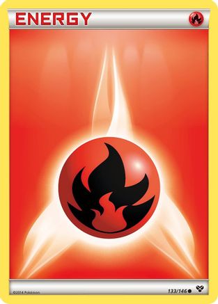 Fire Energy 133/146 - XY Base Set