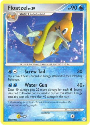 Floatzel 26/130 - Diamond and Pearl