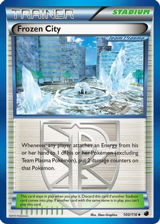 Frozen City (Team Plasma) 100/116 - Plasma Freeze