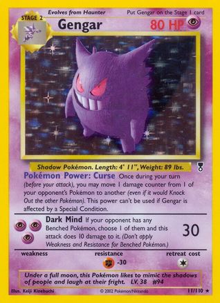 Gengar 11/110 - Legendary Collection Holofoil
