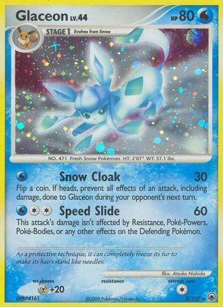 Glaceon (5) 5/100 - Majestic Dawn Holofoil