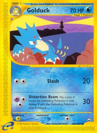 Golduck (50a) 50/147 - Aquapolis Reverse Holofoil
