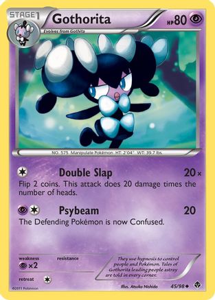 Gothorita (45) 45/98 - Emerging Powers Reverse Holofoil