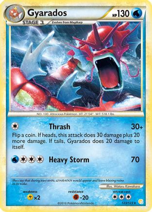 Gyarados (Red) 123/123 - HeartGold SoulSilver Holofoil