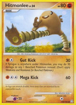 Hitmonlee 100/146 - Legends Awakened