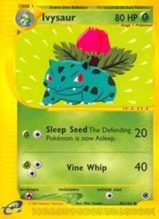 Ivysaur 82/165 - Expedition Reverse Holofoil