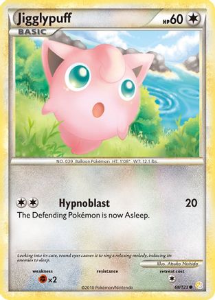 Jigglypuff 68/123 - HeartGold SoulSilver