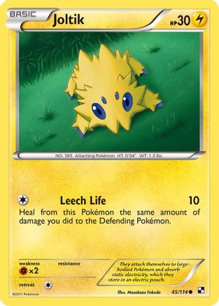 Joltik (45) 45/114 - Black and White