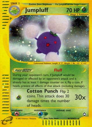 Jumpluff (H13) H13/147 - Aquapolis Holofoil
