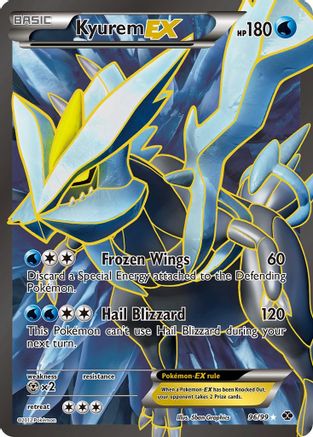 Kyurem EX (96 Full Art) 96/99 - Next Destinies Holofoil
