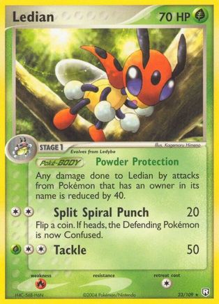 Ledian 23/109 - Team Rocket Returns