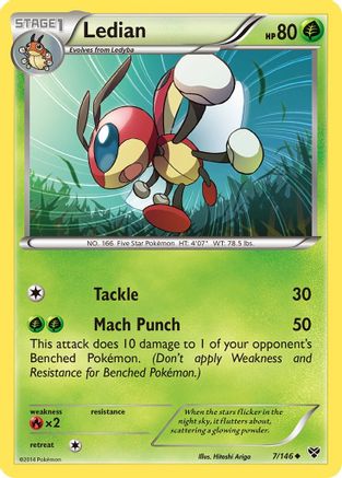 Ledian 7/146 - XY Base Set