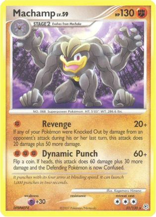 Machamp 31/130 - Diamond and Pearl
