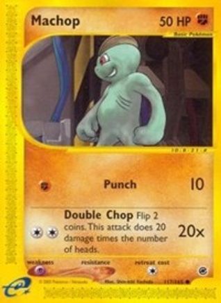 Machop 117/165 - Expedition Reverse Holofoil