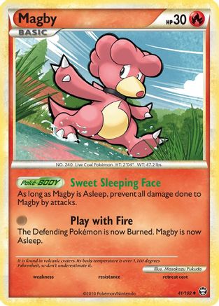 Magby 41/102 - Triumphant Reverse Holofoil
