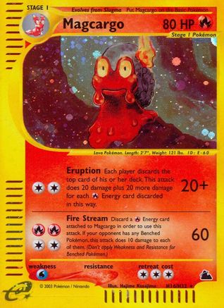 Magcargo (H16) H16/144 - Skyridge Holofoil