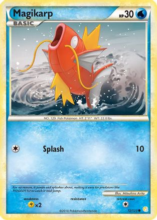 Magikarp 72/123 - HeartGold SoulSilver