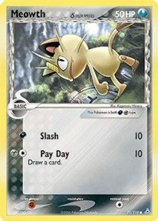 Meowth (Delta Species) 71/110 - Holon Phantoms