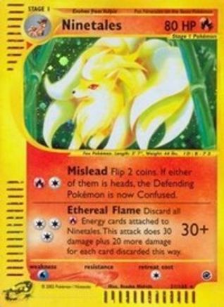 Ninetales (21) 21/165 - Expedition Reverse Holofoil