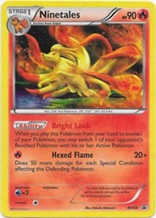 Ninetales - BW66 BW66/101 - Black and White Promos Holofoil
