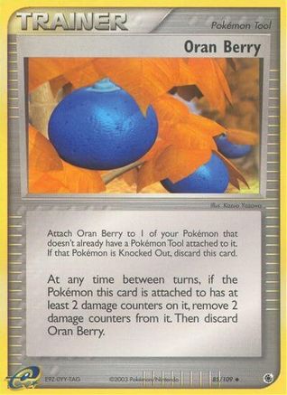 Oran Berry 85/109 - Ruby and Sapphire Reverse Holofoil