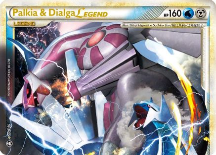 Palkia & Dialga Legend (Top) 101/102 - Triumphant Holofoil