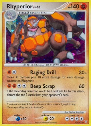Rhyperior 10/147 - Supreme Victors Holofoil