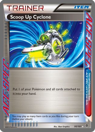 Scoop Up Cyclone 95/101 - Plasma Blast Holofoil