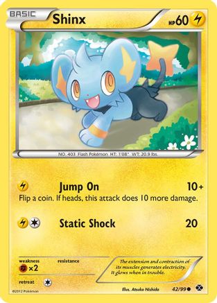 Shinx (42) 42/99 - Next Destinies Reverse Holofoil