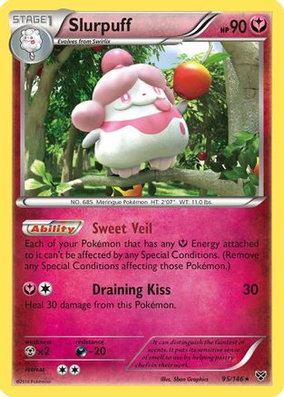 Slurpuff 95/146 - XY Base Set Holofoil