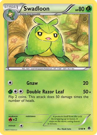 Swadloon (5) 5/98 - Emerging Powers Reverse Holofoil