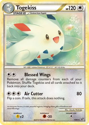 Togekiss 9/90 - Undaunted Holofoil