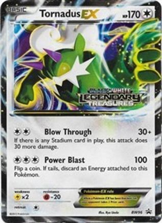 Tornadus EX - BW96 (Prerelease) BW96/101 - Black and White Promos Holofoil