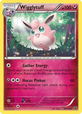 Wigglytuff (89) 89/146 - XY Base Set Reverse Holofoil