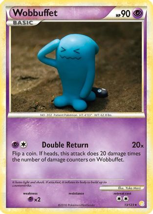 Wobbuffet 13/123 - HeartGold SoulSilver Reverse Holofoil