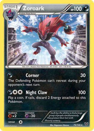 Zoroark 73/146 - XY Base Set Holofoil