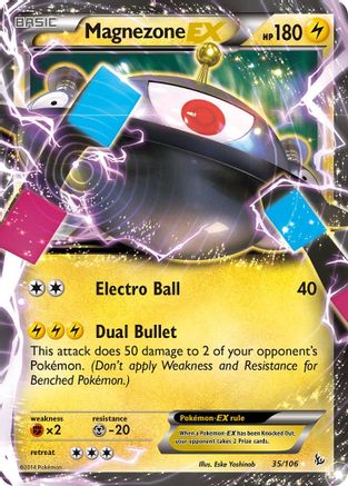 Magnezone EX 35/106 - XY  Flashfire Holofoil