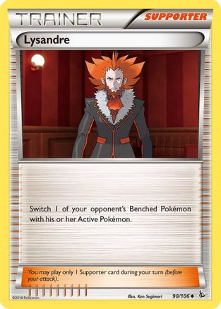 Lysandre 90/106 - XY  Flashfire