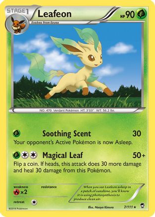 Leafeon 7/111 - XY  Furious Fists