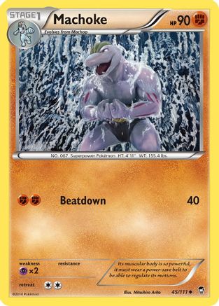 Machoke 45/111 - XY  Furious Fists