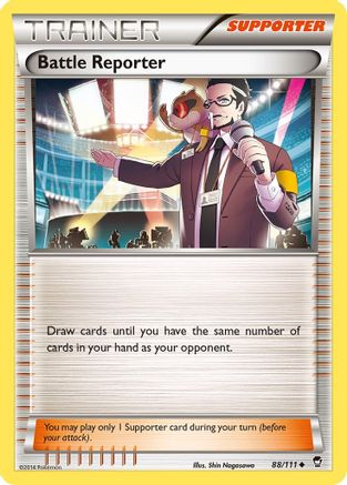 Battle Reporter 88/111 - XY  Furious Fists