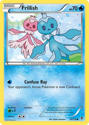 Frillish 20/119 - XY  Phantom Forces