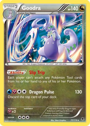 Goodra 77/119 - XY  Phantom Forces Reverse Holofoil