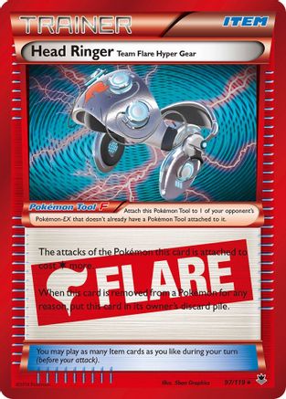 Head Ringer 97/119 - XY  Phantom Forces Holofoil