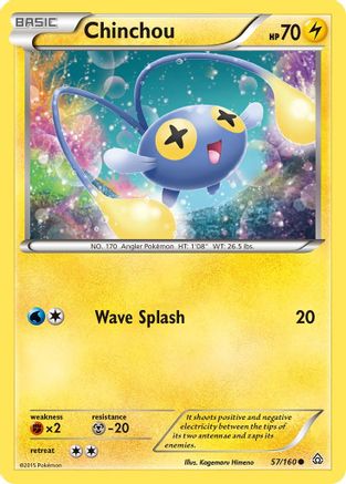Chinchou 57/160 - XY  Primal Clash