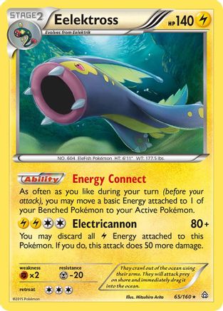 Eelektross 65/160 - XY  Primal Clash Holofoil
